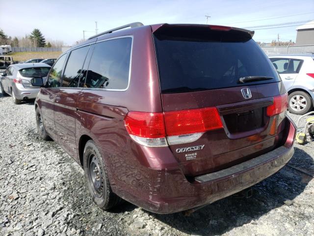 Photo 3 from auction – 2009 HONDA ODYSSEY EX with VIN 5FNRL38459B503710