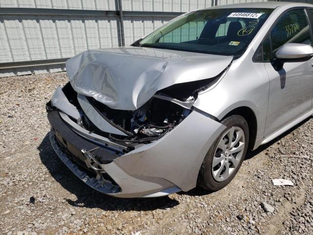 Photo 9 from auction – 2021 TOYOTA COROLLA LE with VIN 5YFEPMAE1MP194875