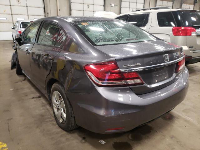 Photo 3 from auction – 2015 HONDA CIVIC LX with VIN 19XFB2F52FE111345