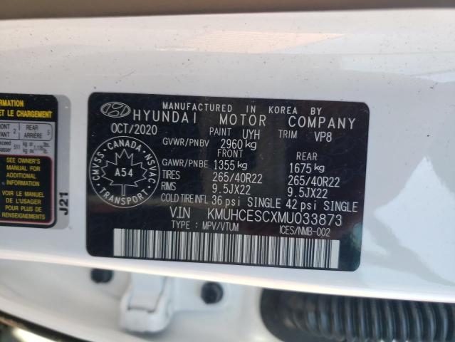 Photo 10 from auction – 2021 GENESIS GV80 BASE with VIN KMUHCESCXMU033873