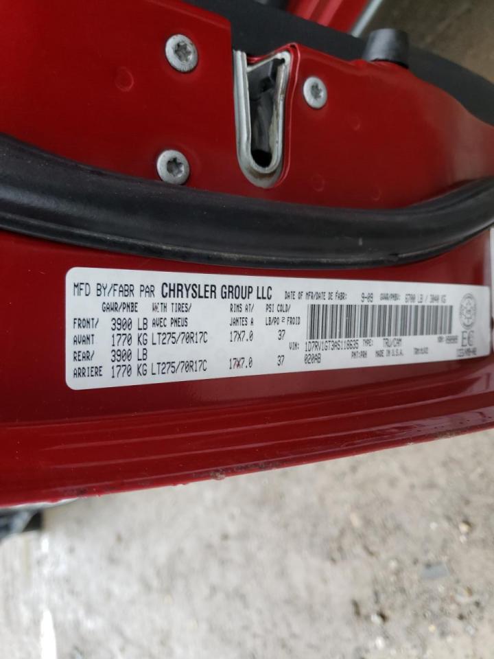 Photo 10 from auction – 2010 DODGE RAM 1500 S with VIN 1D7RV1GT3AS118635