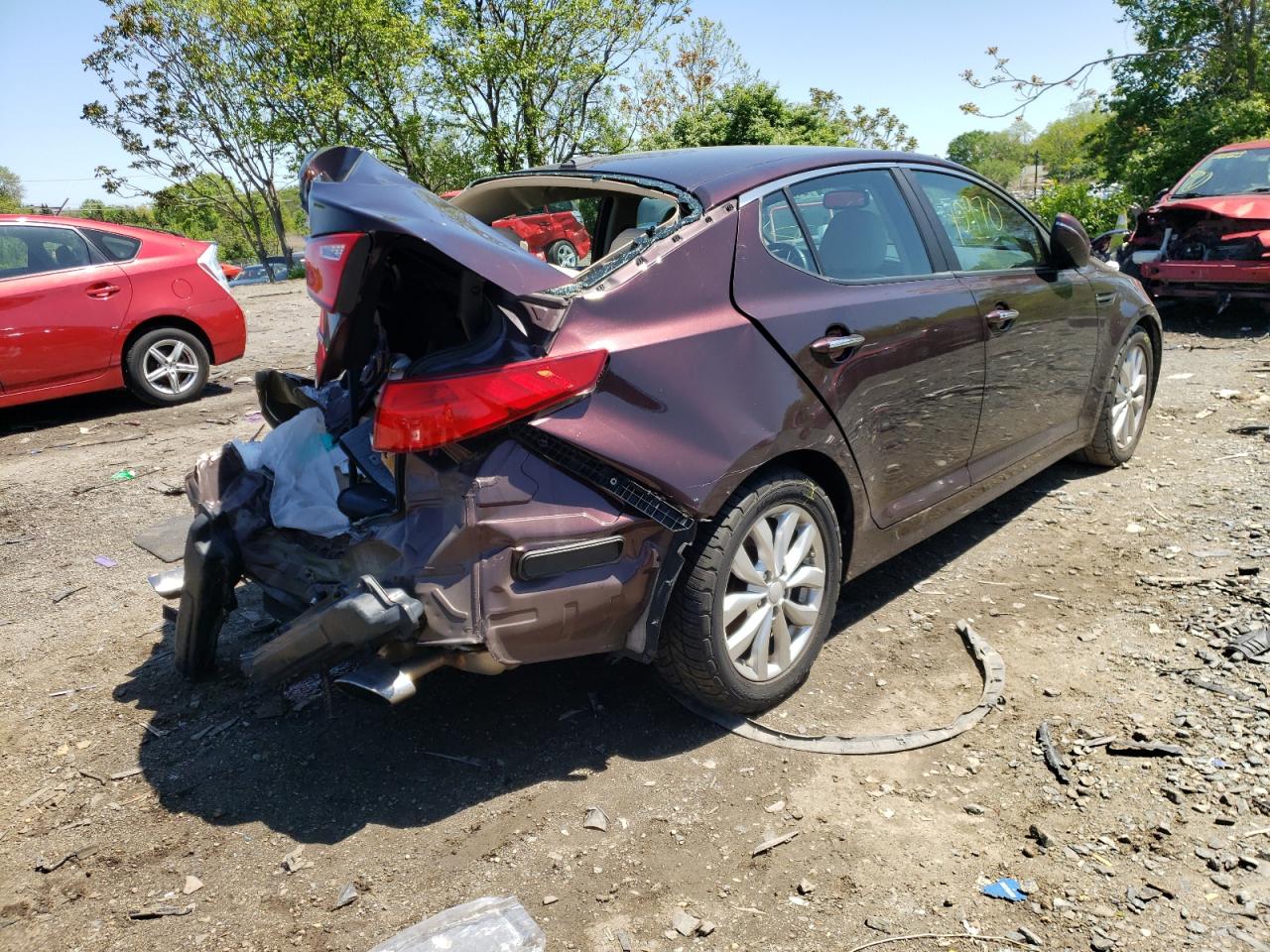 Photo 4 from auction – 2014 KIA OPTIMA EX with VIN 5XXGN4A77EG283716