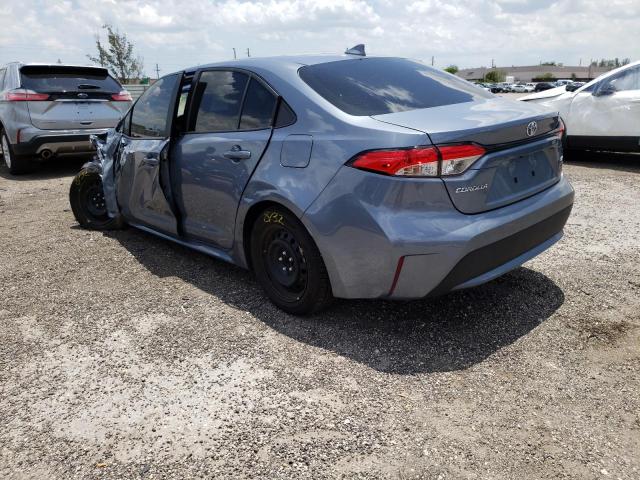 Photo 3 from auction – 2021 TOYOTA COROLLA LE with VIN 5YFEPMAE2MP204054