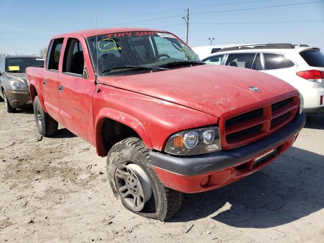 DODGE DAKOTA QUA 2002 with VIN 1B7HG38X72S620241 - Photo from auction
