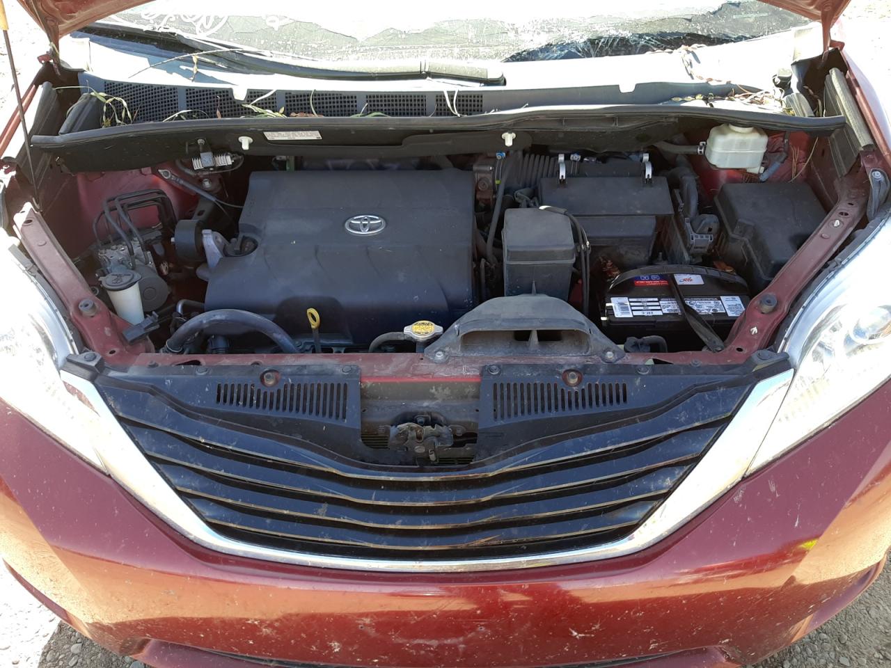 Photo 7 from auction – 2014 TOYOTA SIENNA LE with VIN 5TDKK3DC4ES411396