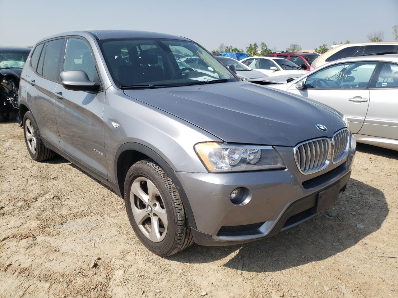 BMW X3 XDRIVE2 2011 with VIN 5UXWX5C55BL703894 - Photo from auction