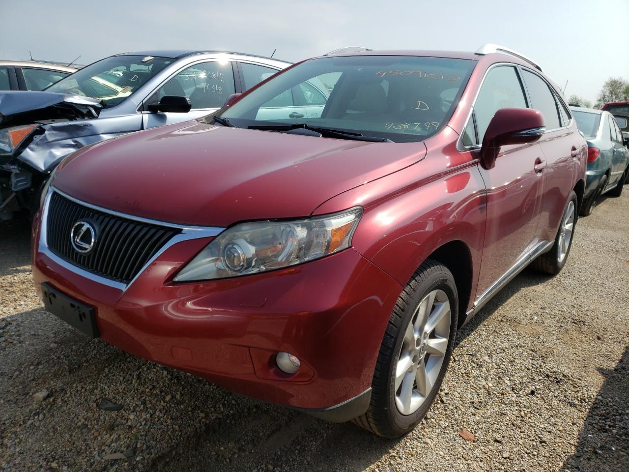 Photo 2 from auction – 2010 LEXUS RX 350 with VIN JTJBK1BA5A2408799