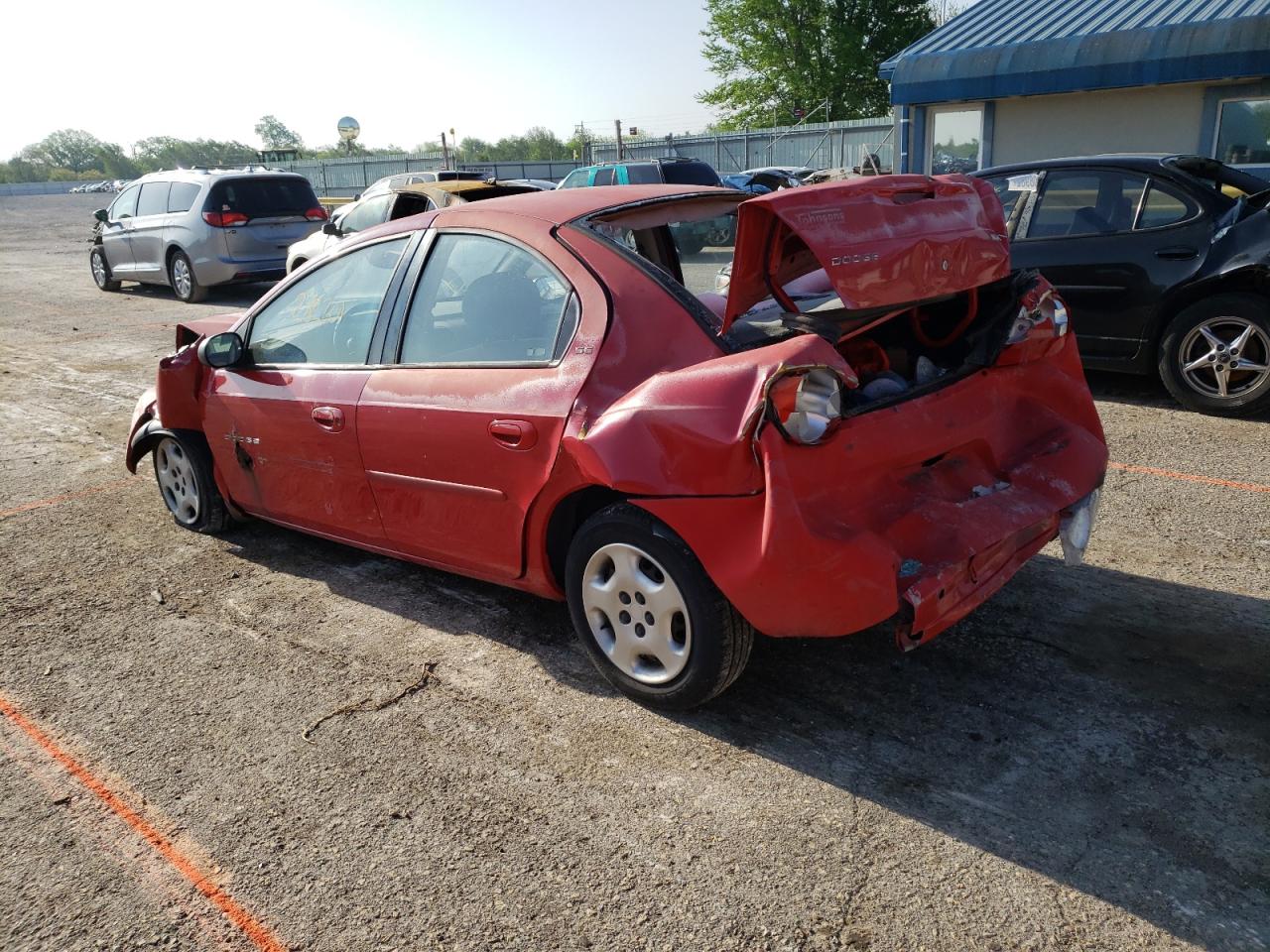 Photo 3 from auction – 2001 DODGE NEON SE with VIN 1B3ES46C31D190316