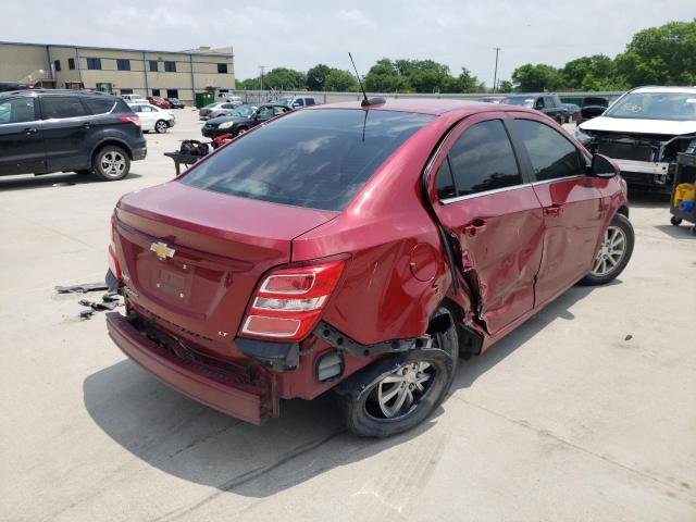 Photo 4 from auction – 2019 CHEVROLET SONIC LT with VIN 1G1JD5SB7K4133055