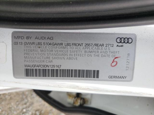 Photo 10 from auction – 2013 AUDI A6 PREMIUM with VIN WAUGFAFC9DN125167
