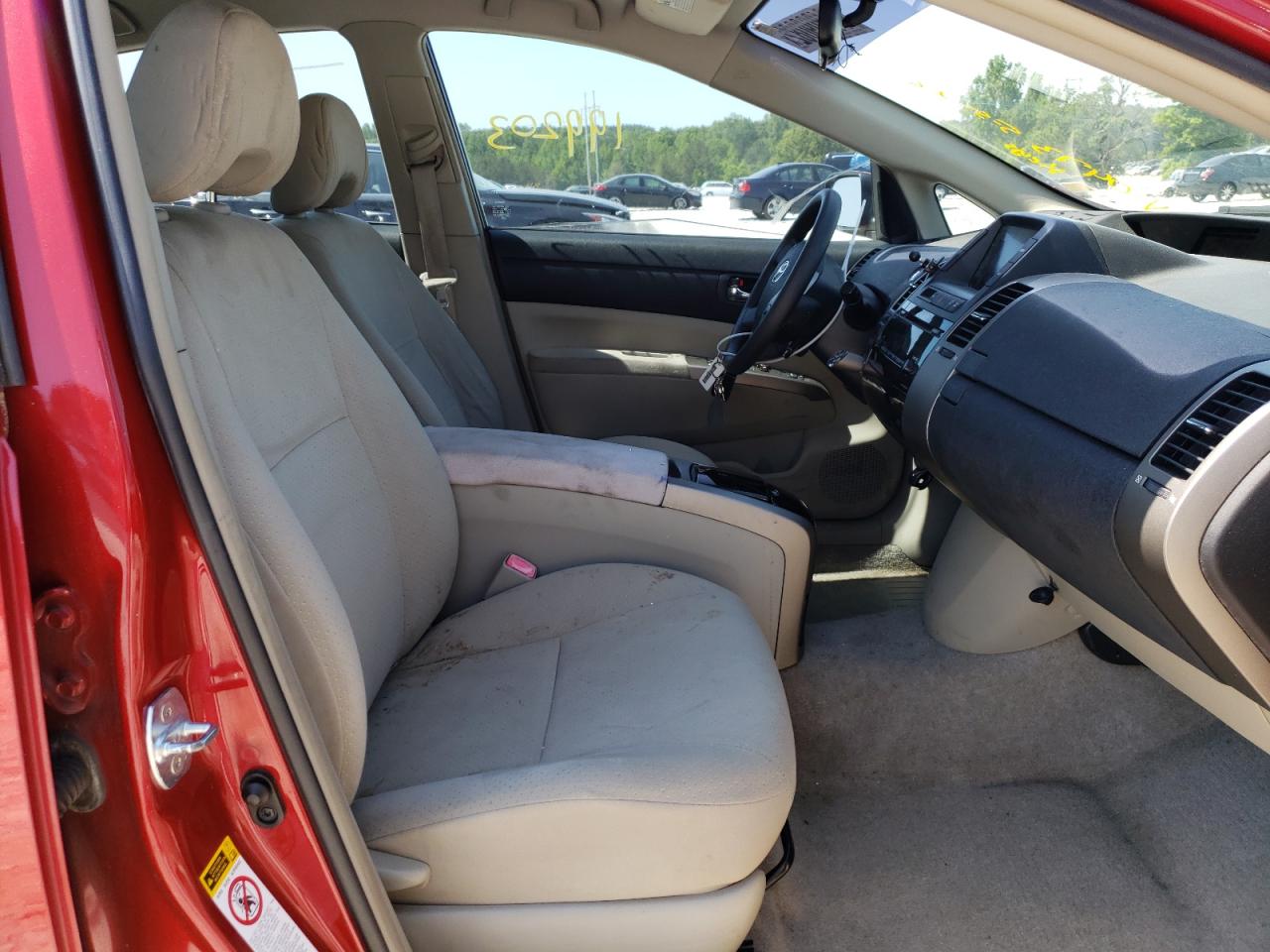 Photo 18 from auction – 2008 TOYOTA PRIUS with VIN JTDKB20U083370473