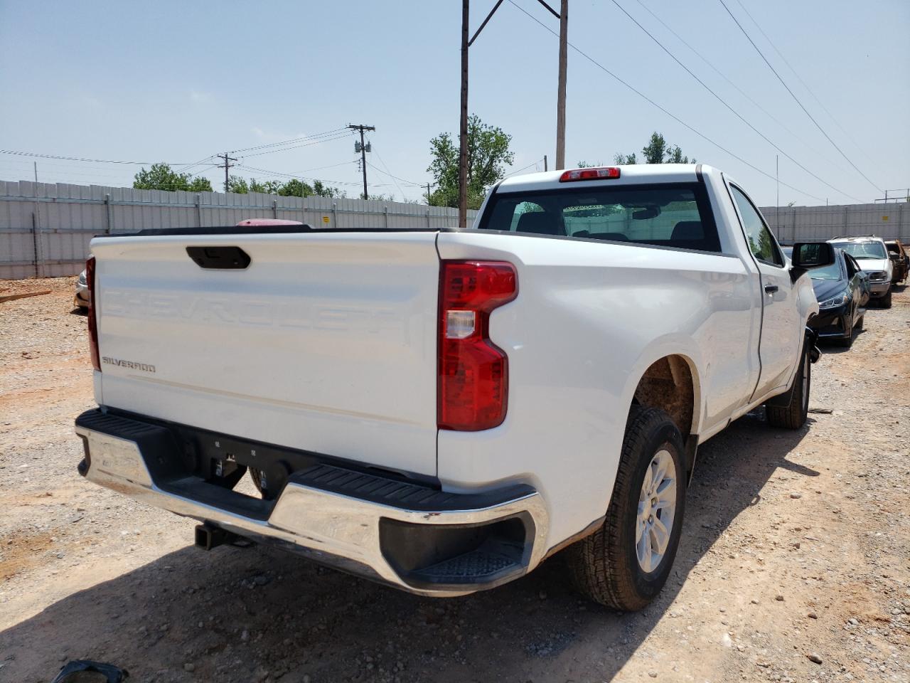 Photo 4 from auction – 2022 CHEVROLET SILVERADO with VIN 3GCNWAED5NG164322
