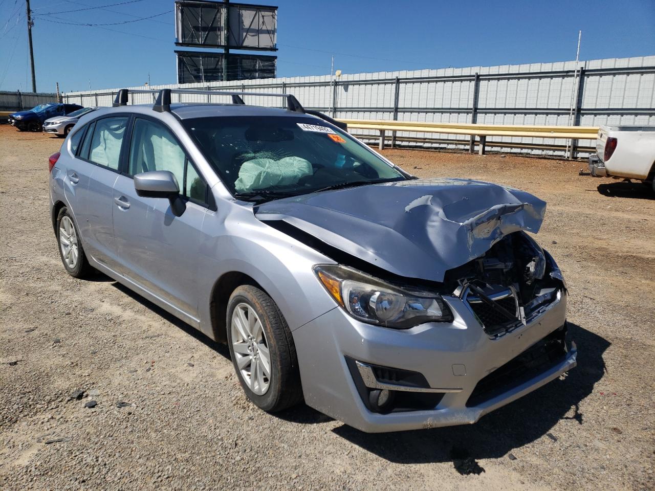 SUBARU IMPREZA PR 2015 with VIN JF1GPAC69F8220978 - Photo from auction