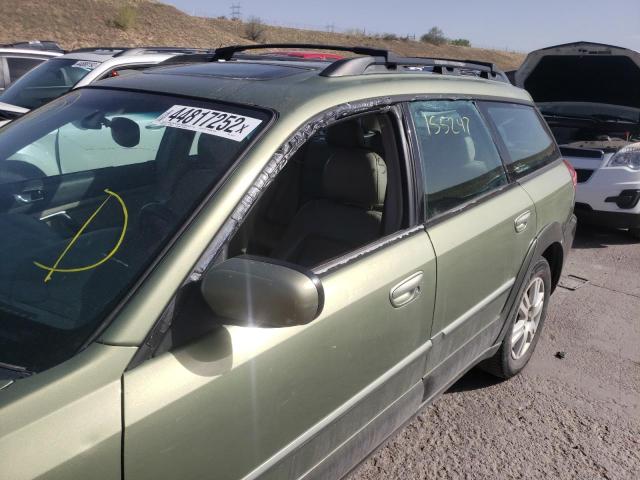 Photo 9 from auction – 2005 SUBARU LEGACY OUT with VIN 4S4BP62C657337247