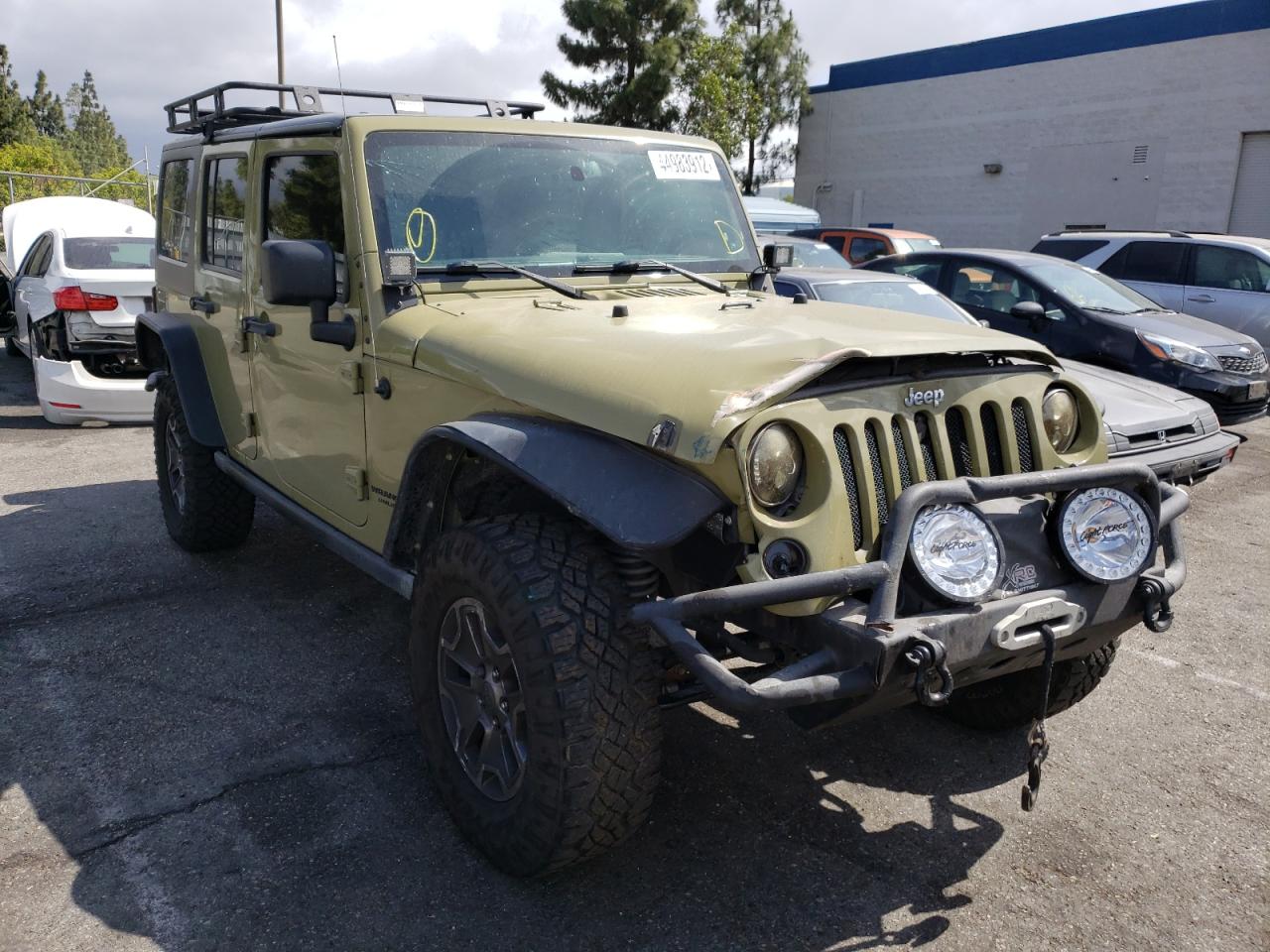 Photo 1 from auction – 2013 JEEP WRANGLER U with VIN 1C4HJWFG6DL621366