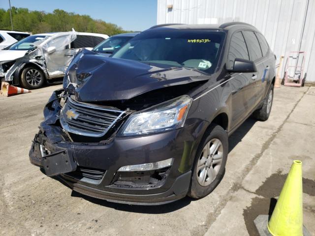 Photo 2 from auction – 2017 CHEVROLET TRAVERSE L with VIN 1GNKRFEDXHJ143323