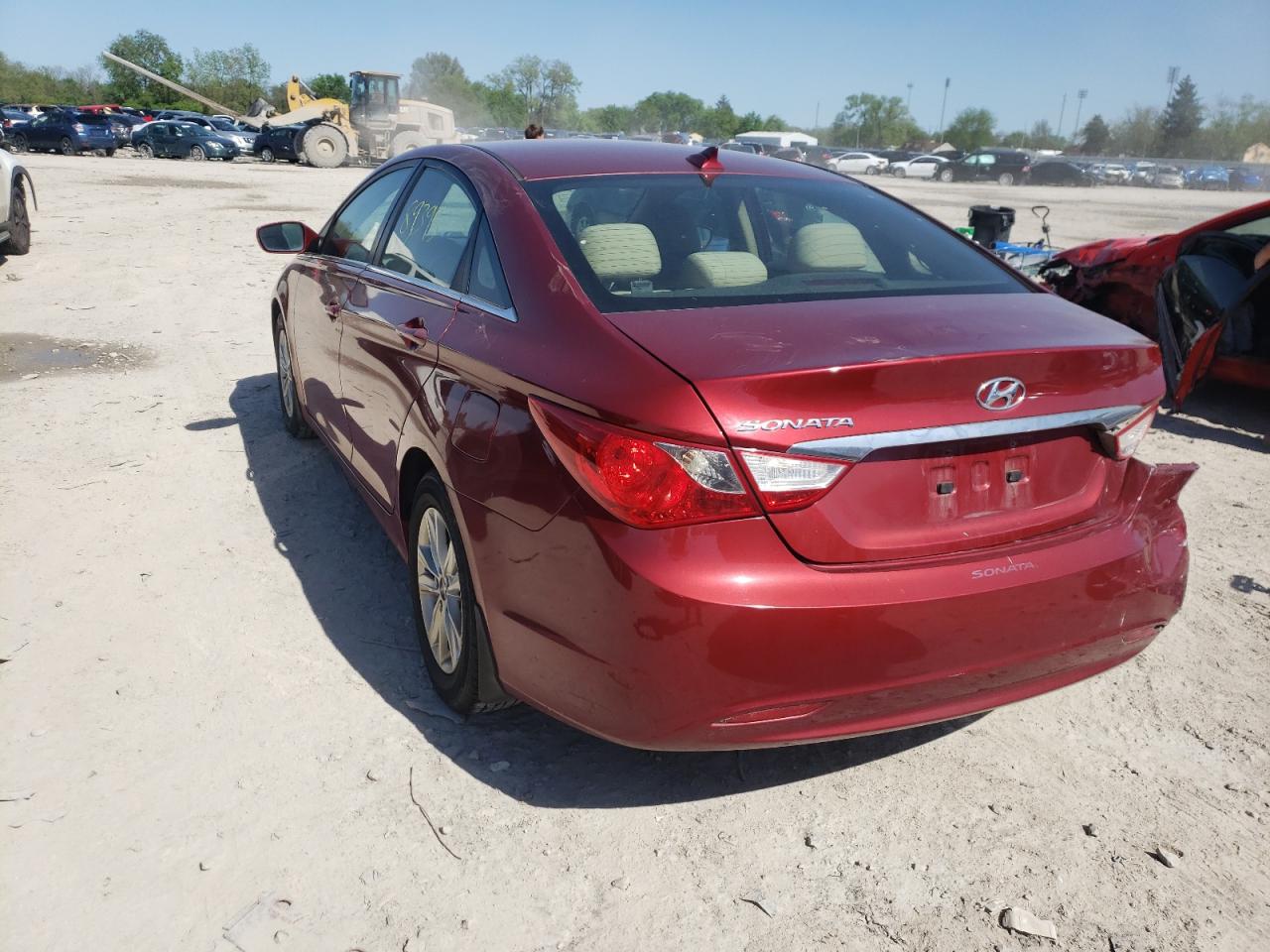Photo 3 from auction – 2012 HYUNDAI SONATA GLS with VIN 5NPEB4AC2CH396097