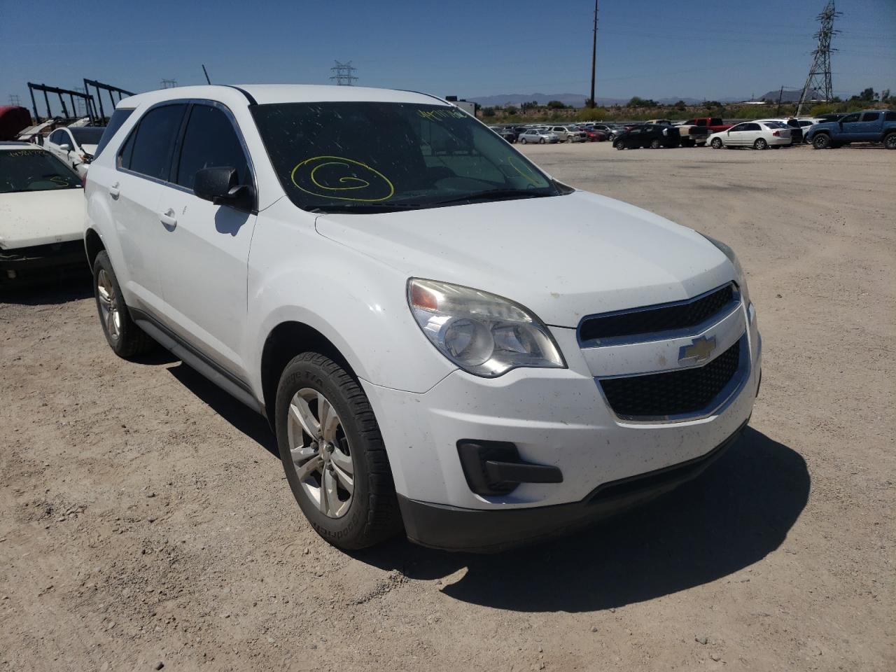 CHEVROLET EQUINOX LS 2015 with VIN 2GNALAEK9F6362380 - Photo from auction