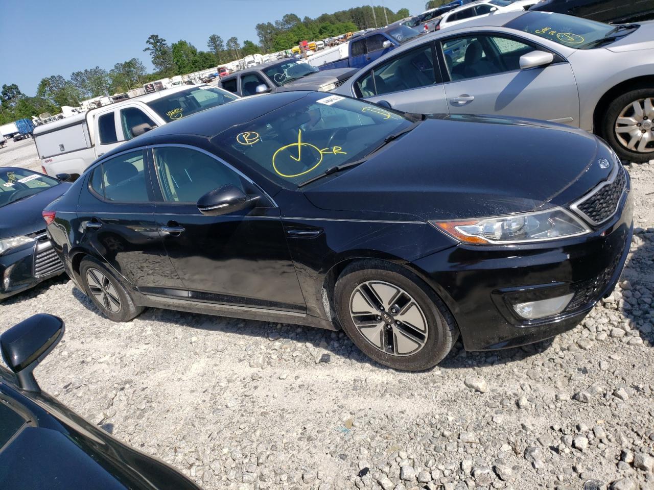Photo 9 from auction – 2012 KIA OPTIMA HYB with VIN KNAGM4AD3C5013857