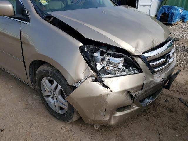 Photo 9 from auction – 2006 HONDA ODYSSEY with VIN 5FNRL386X6B403597