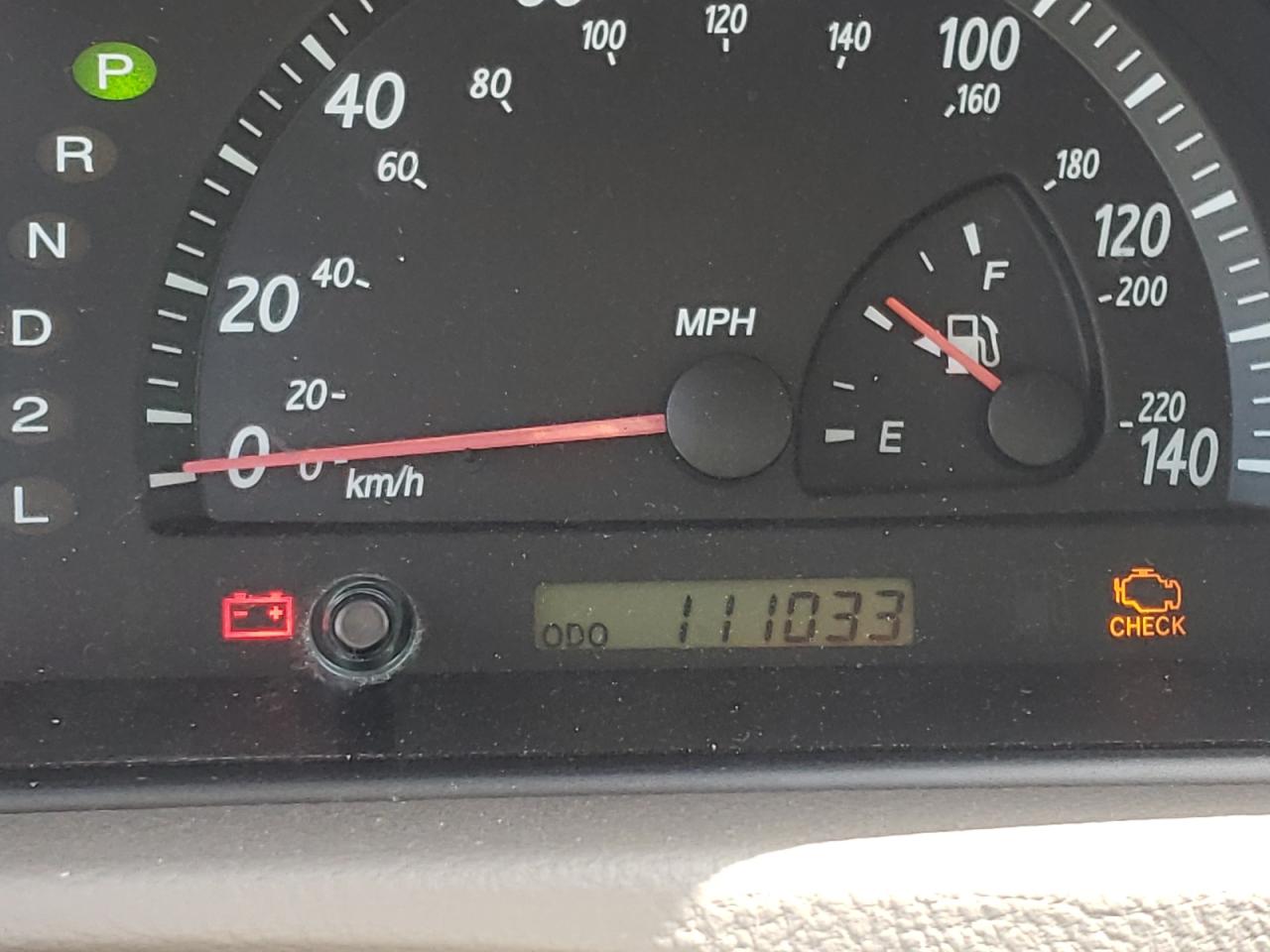 Photo 8 from auction – 2003 TOYOTA CAMRY LE with VIN JTDBE32K930228061
