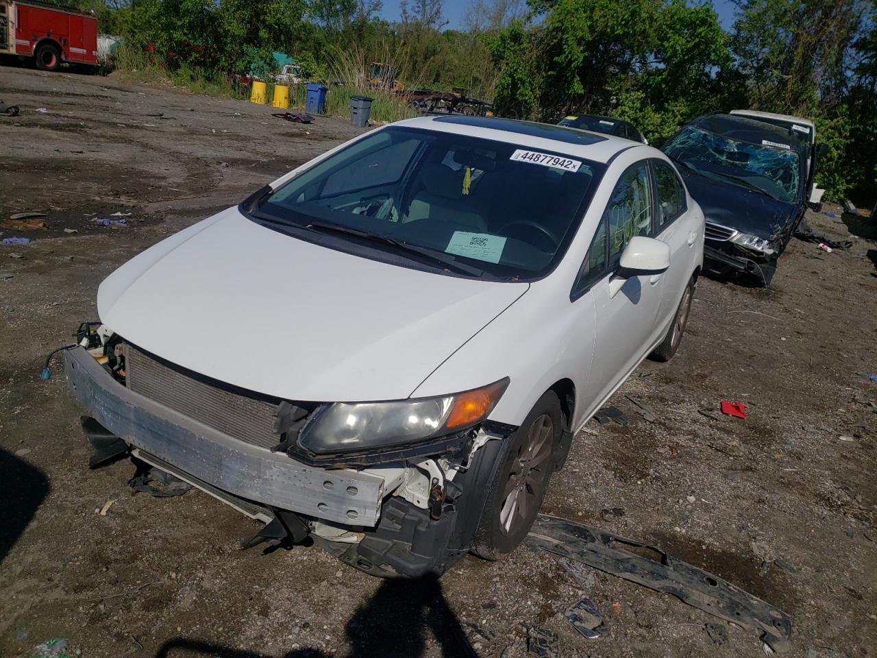 صورة رقم 2 من المزاد - 2012 HONDA CIVIC EX مع VIN 19XFB2F81CE372326