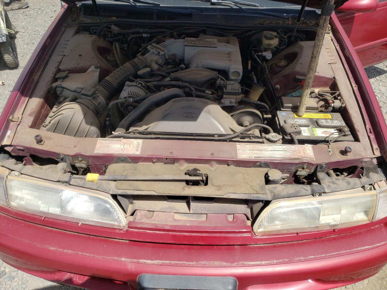 Photo 7 from auction – 1993 FORD THUNDERBIR with VIN 1FAPP62T5PH184356