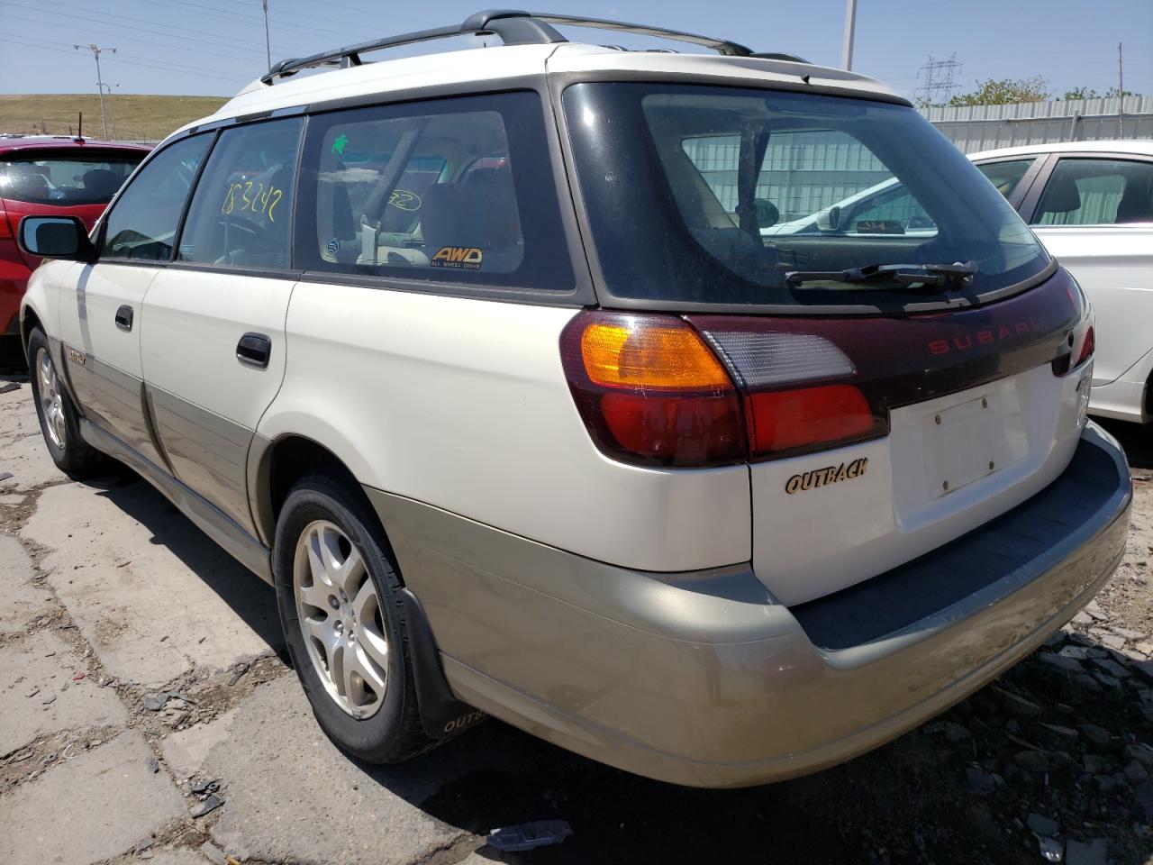 Photo 3 from auction – 2002 SUBARU LEGACY OUT with VIN 4S3BH665X27613003