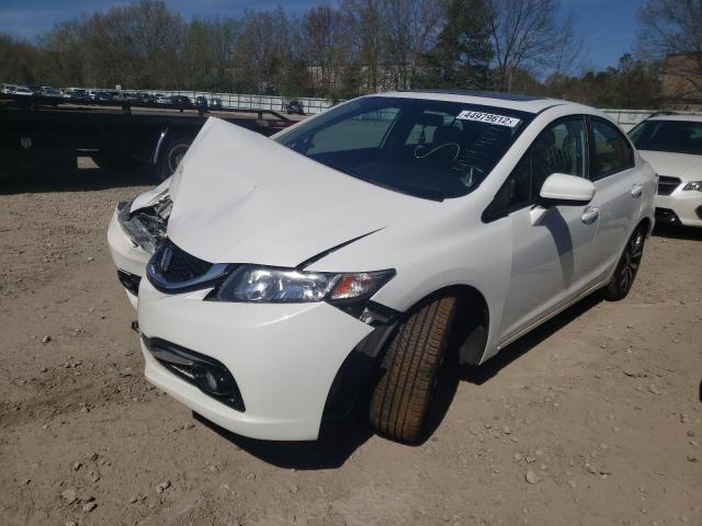 Photo 2 from auction – 2015 HONDA CIVIC EXL with VIN 19XFB2F95FE215539