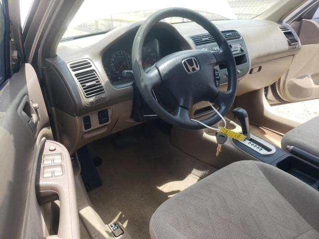 Photo 10 from auction – 2001 HONDA CIVIC LX with VIN JHMES16501S010606