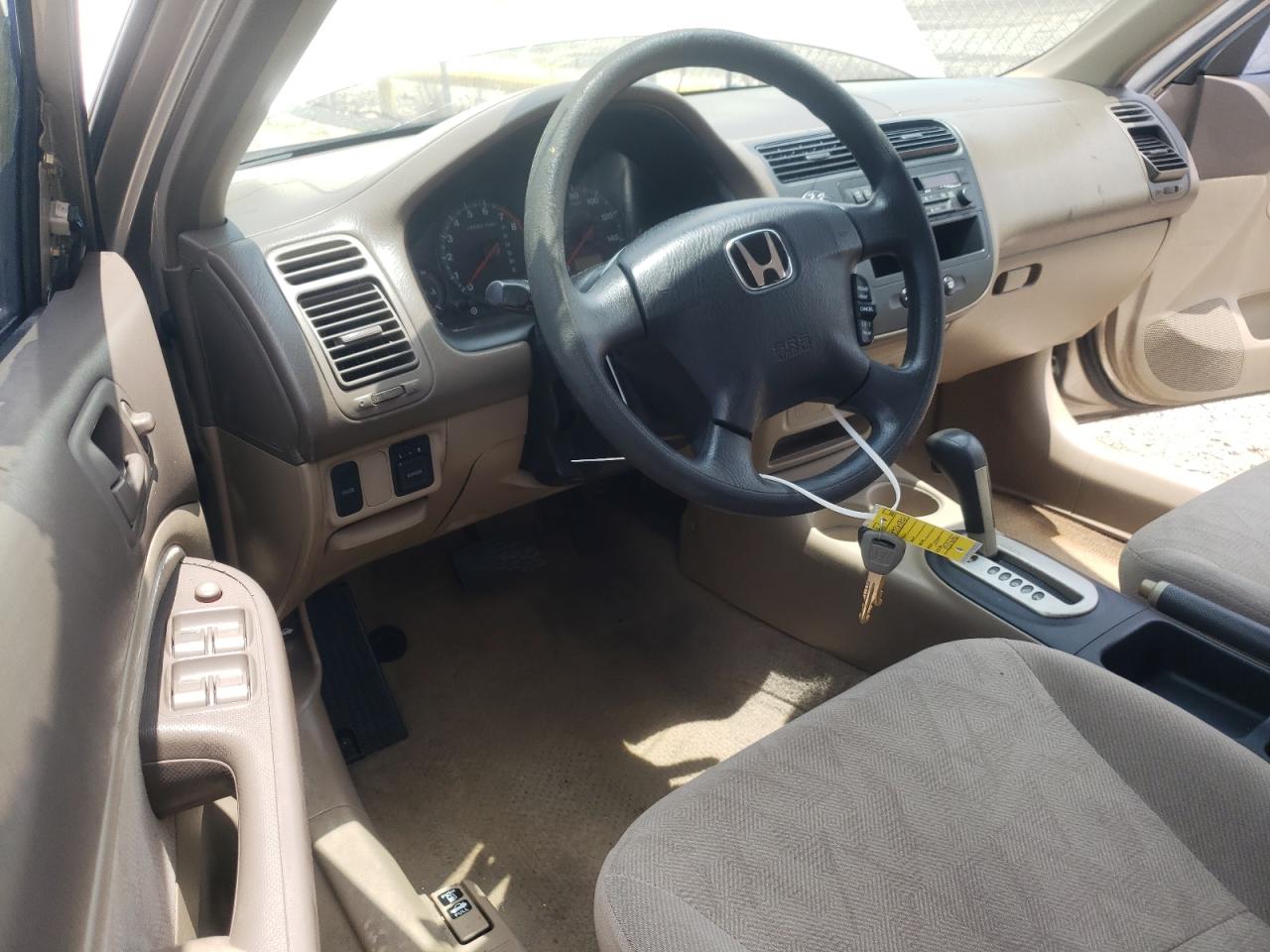Photo 20 from auction – 2001 HONDA CIVIC LX with VIN JHMES16501S010606