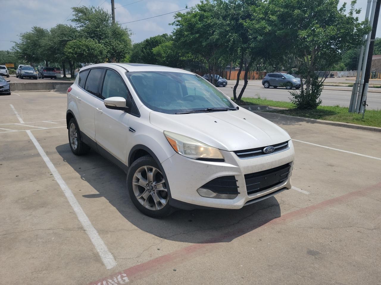 FORD ESCAPE SEL 2013 with VIN 1FMCU0HXXDUB86188 - Photo from auction