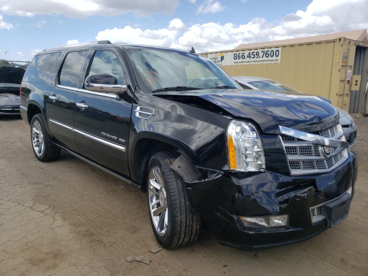 CADILLAC ESCALADE E 2012 with VIN 1GYS4KEF5CR293636 - Photo from auction