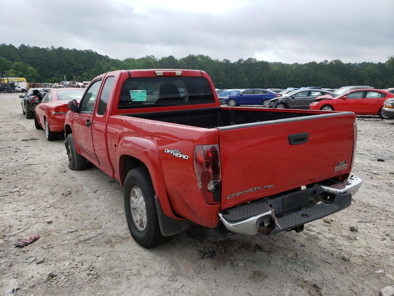 Photo 3 from auction – 2005 GMC CANYON with VIN 1GTDS196758287127