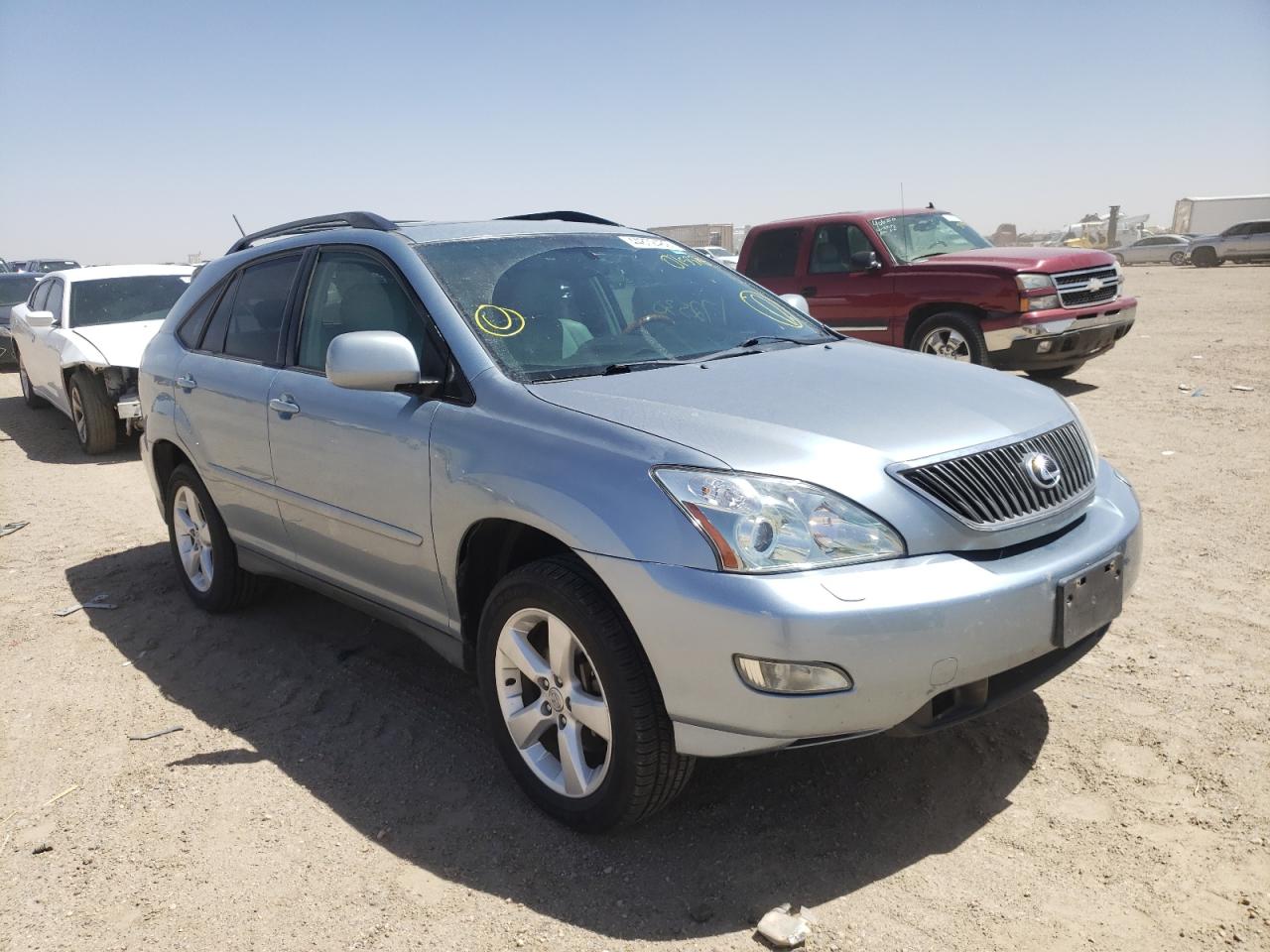 LEXUS RX 330 2005 with VIN JTJHA31U550075378 - Photo from auction