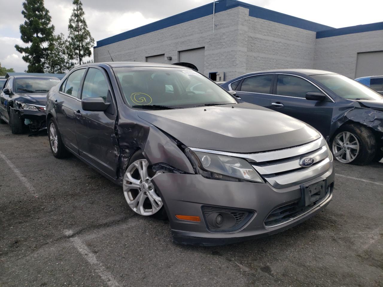 Photo 1 from auction – 2012 FORD FUSION SE with VIN 3FAHP0HA5CR285459