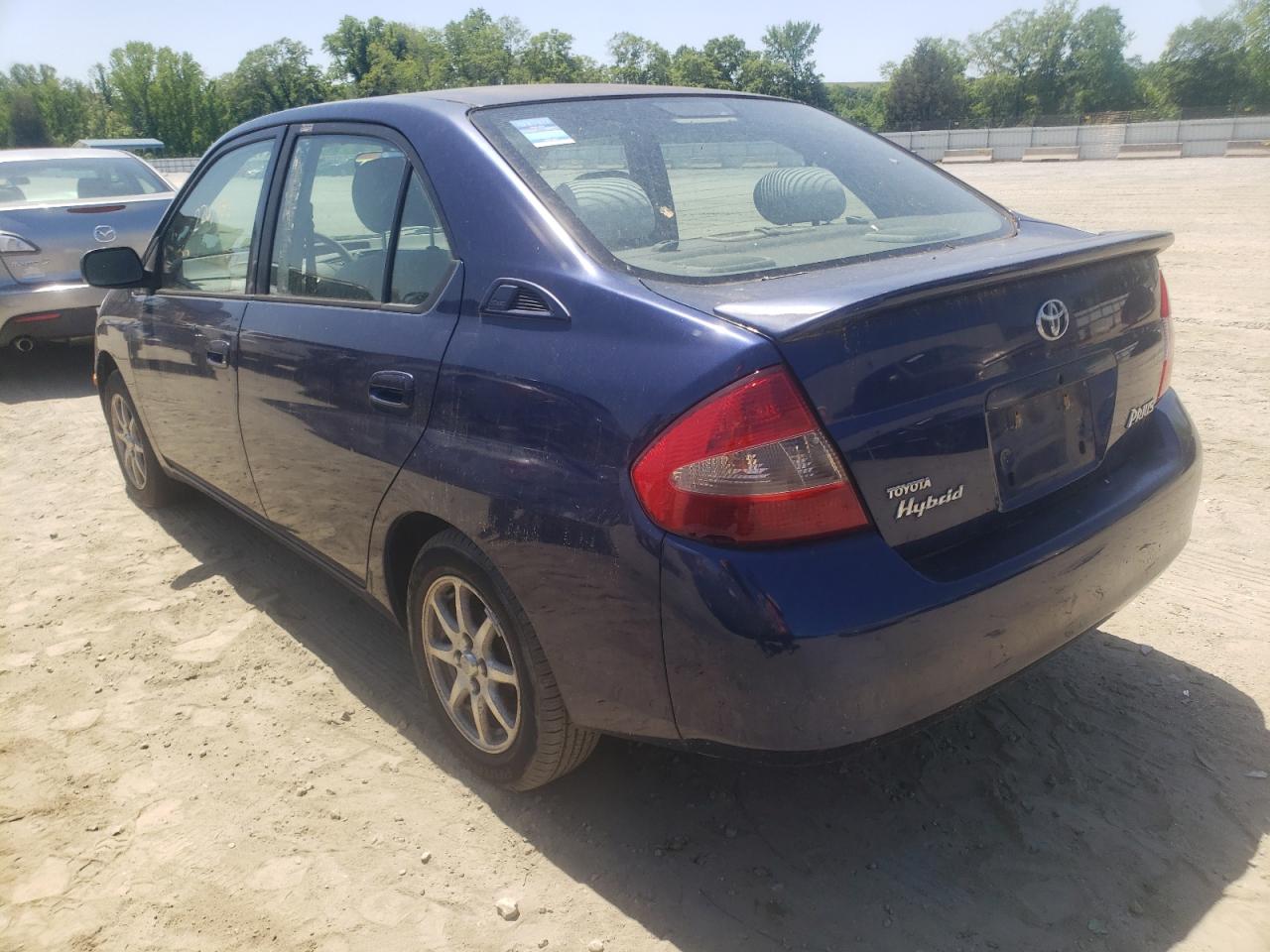Photo 3 from auction – 2002 TOYOTA PRIUS with VIN JT2BK18U820059017