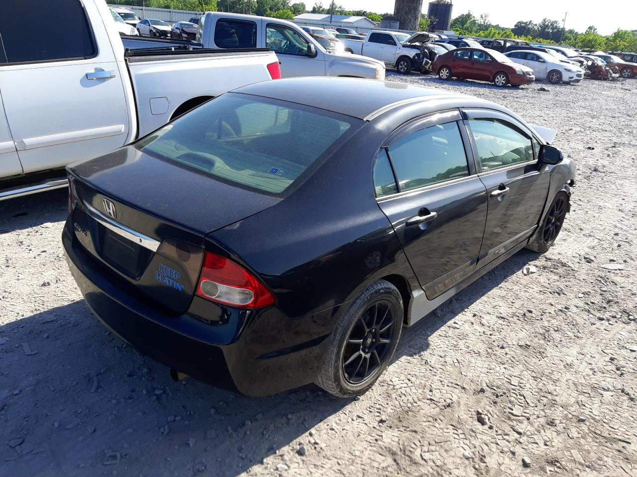 Photo 4 from auction – 2010 HONDA CIVIC DX with VIN 2HGFA1E51AH552168
