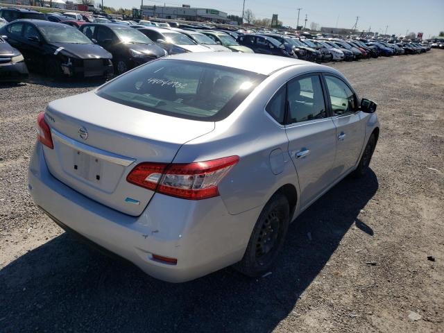 Photo 4 from auction – 2015 NISSAN SENTRA S with VIN 3N1AB7AP1FL648710