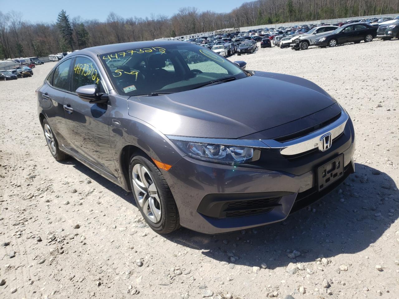 HONDA CIVIC LX 2017 with VIN 2HGFC2F57HH536338 - Photo from auction