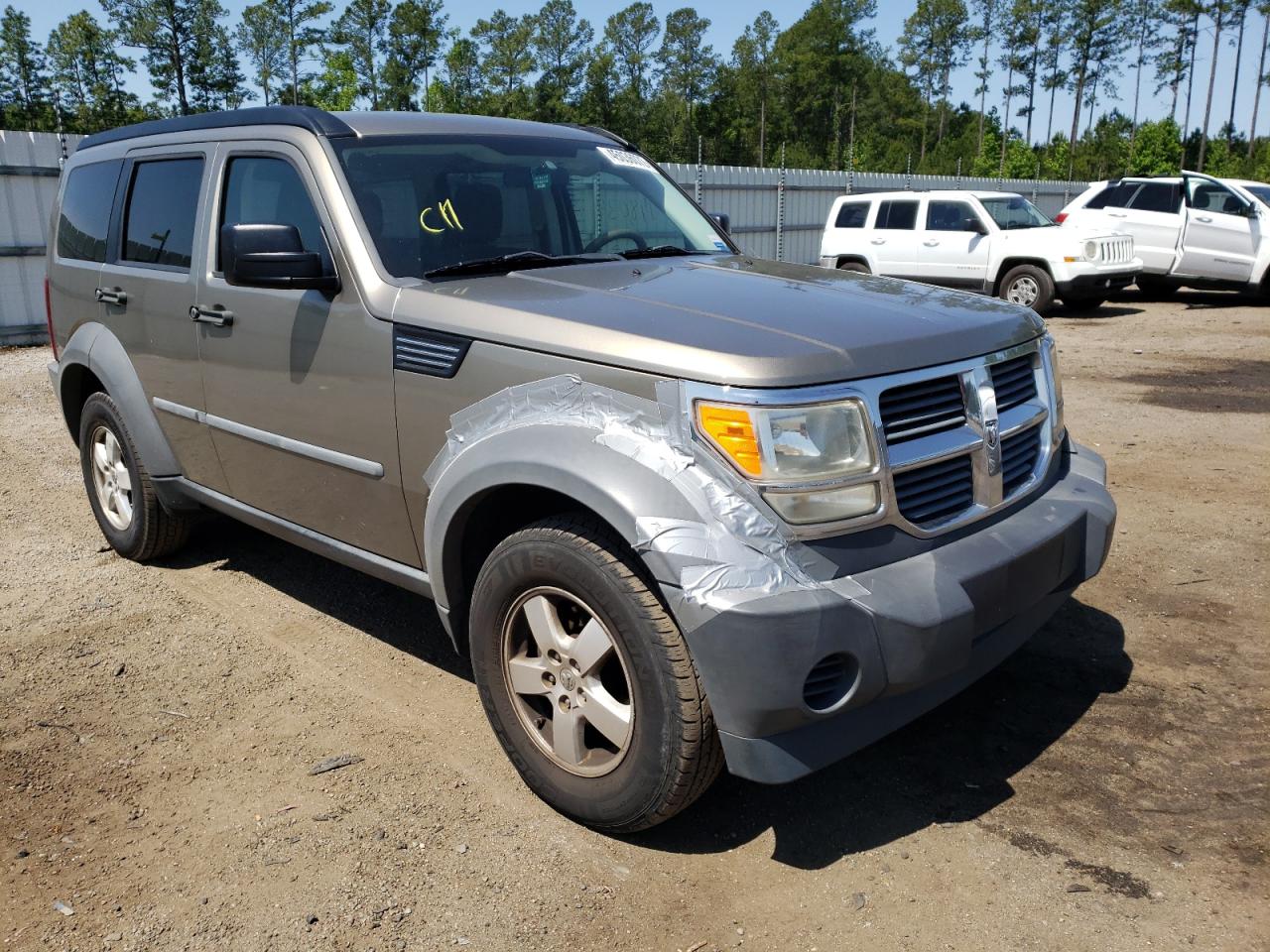 DODGE NITRO SXT 2007 with VIN 1D8GU28K87W518984 - Photo from auction