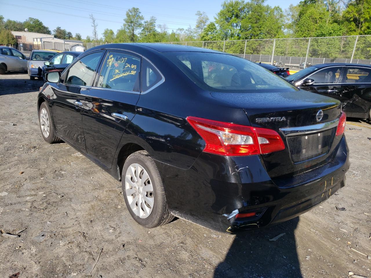 Photo 3 from auction – 2019 NISSAN SENTRA S with VIN 3N1AB7AP2KY353399