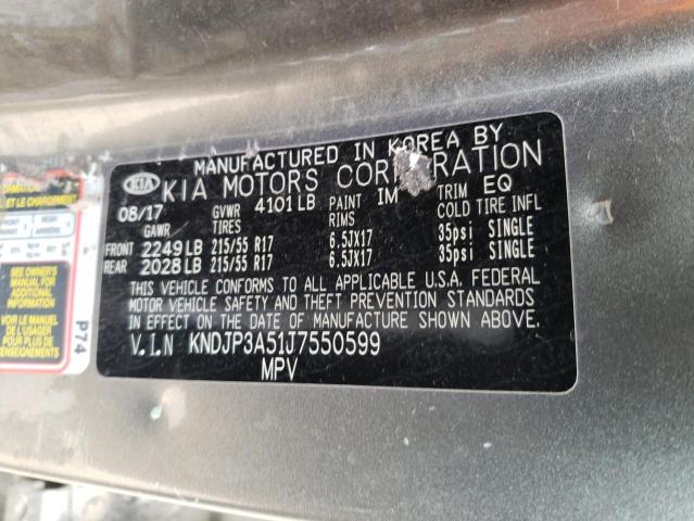 Photo 10 from auction – 2018 KIA SOUL + with VIN KNDJP3A51J7550599