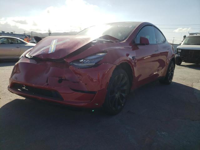 Photo 2 from auction – 2021 TESLA MODEL Y with VIN 5YJYGAEE5MF280854