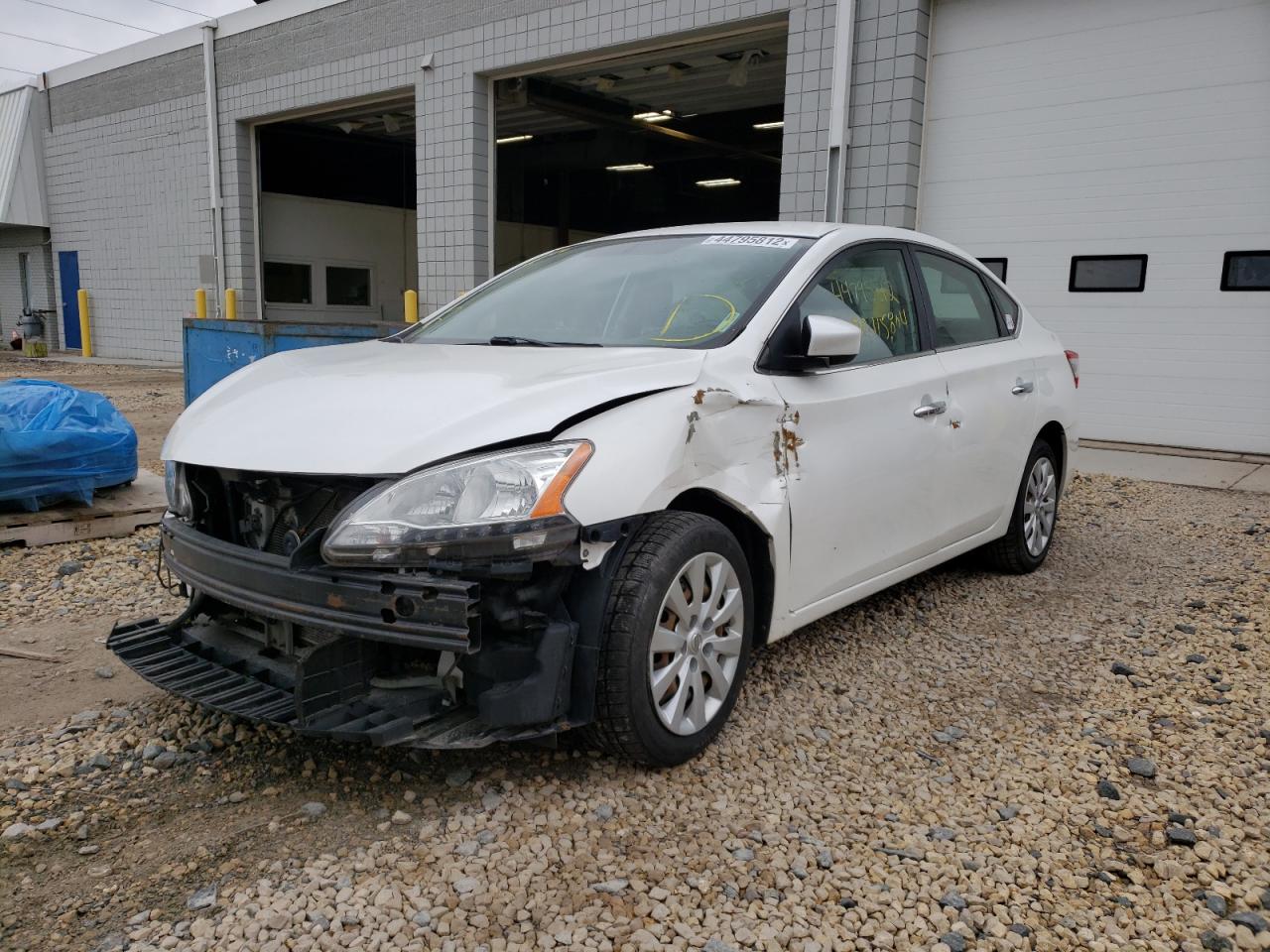 Photo 2 from auction – 2013 NISSAN SENTRA with VIN 3N1AB7AP2DL764169