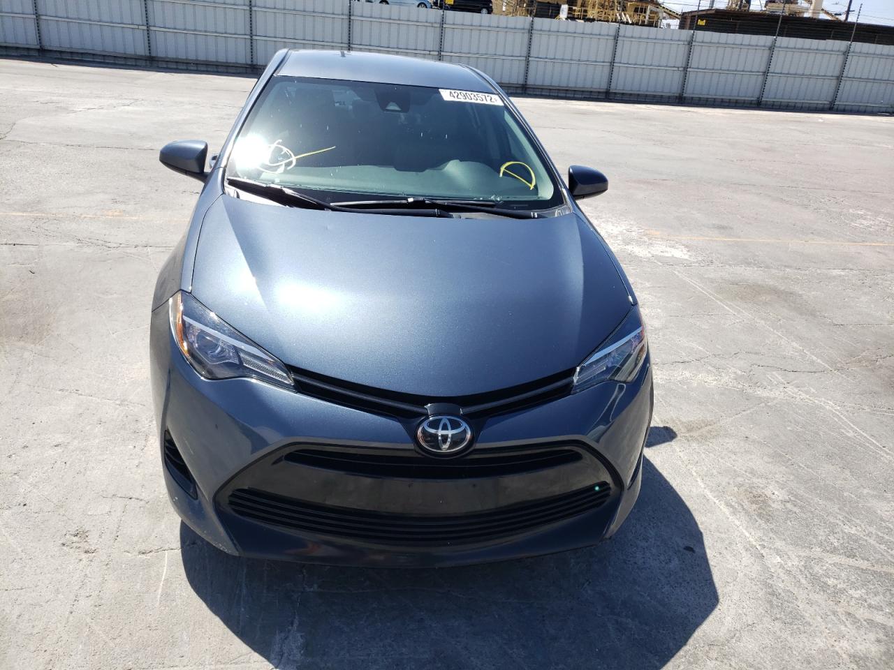 Photo 9 from auction – 2017 TOYOTA COROLLA L with VIN 5YFBURHEXHP646648