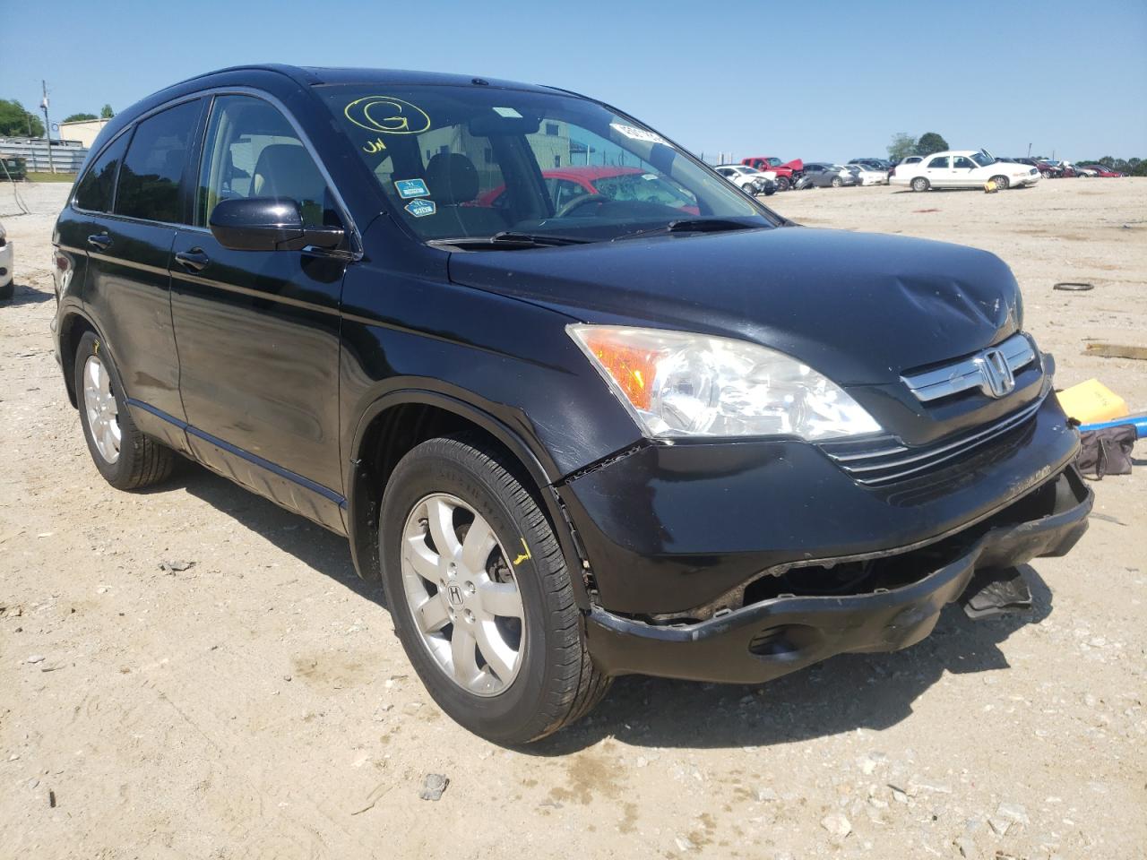 HONDA CR-V EX 2007 with VIN JHLRE38557C072799 - Photo from auction