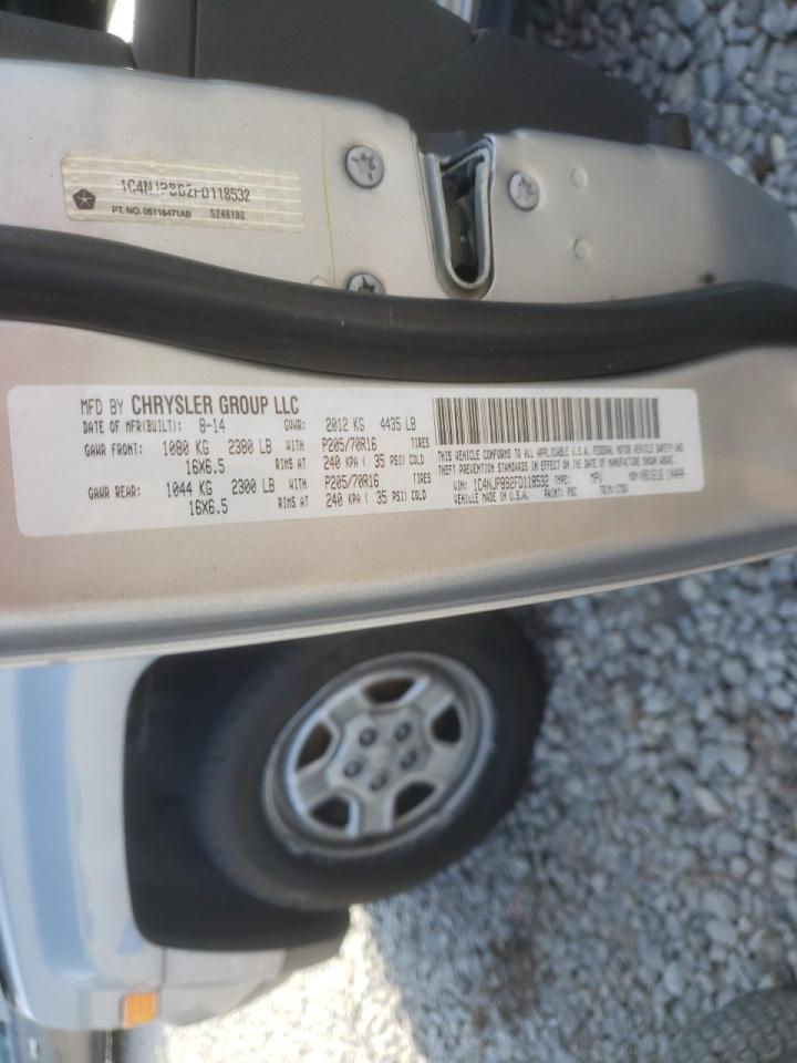 Photo 10 from auction – 2015 JEEP PATRIOT SP with VIN 1C4NJPBB2FD118532