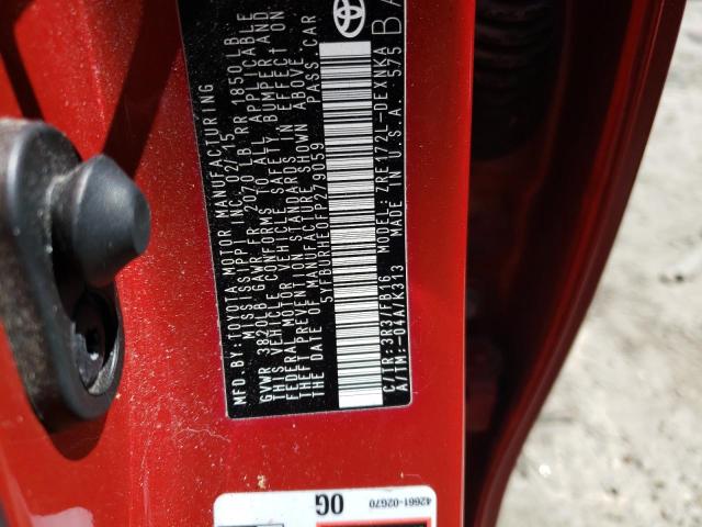 Photo 10 from auction – 2015 TOYOTA COROLLA L with VIN 5YFBURHE0FP279059