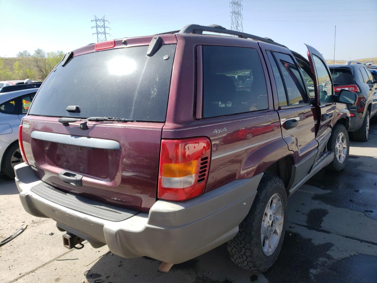 Photo 4 from auction – 2000 JEEP GRAND CHER with VIN 1J4GW48S6YC315660